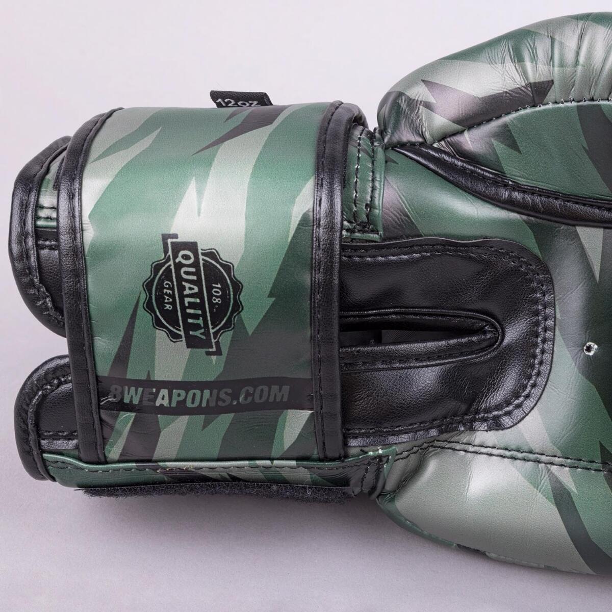 Guantoni da boxe 8 WEAPONS Unlimited 2.0 – Woodland Camo – 14 oz 5/7
