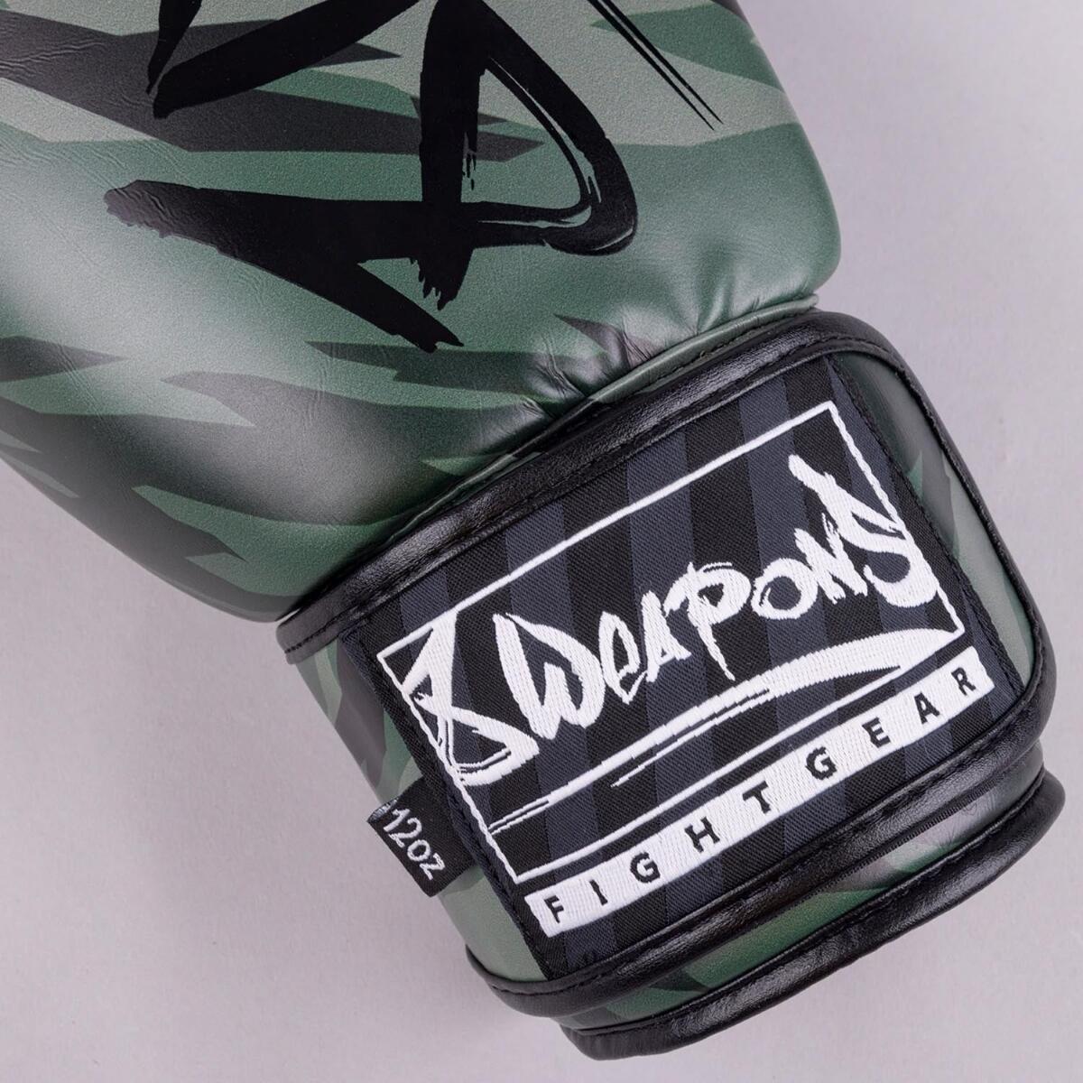 Guantoni da boxe 8 WEAPONS Unlimited 2.0 – Woodland Camo – 14 oz 4/7
