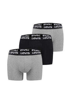 3 er Pack Herren Levis REPEAT LOGO BOXER Brief Boxershorts Unterwäsche Pants