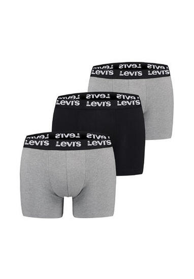 3 er Pack Herren Levis REPEAT LOGO BOXER Brief Boxershorts Unterwäsche Pants