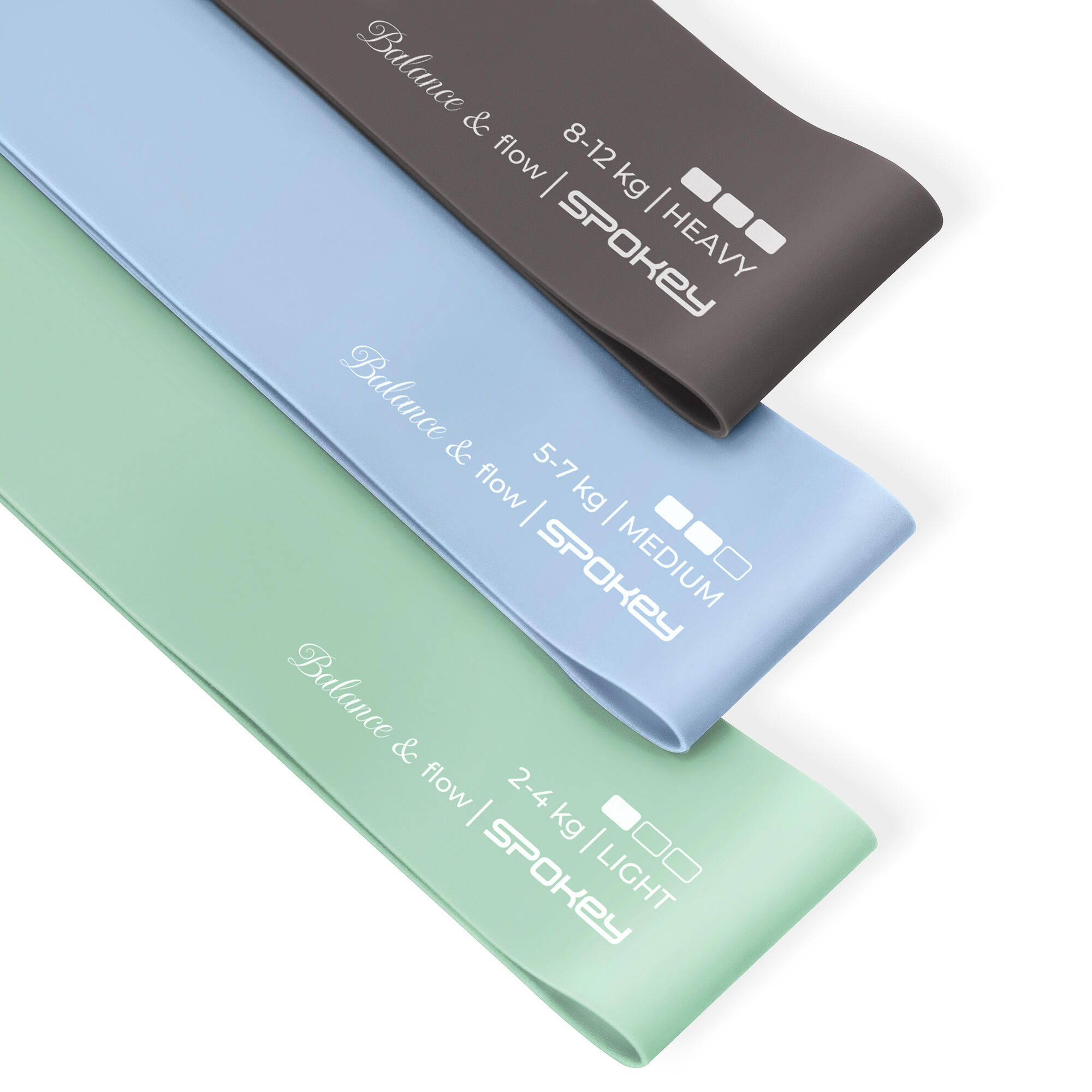 Zestaw gum oporowych do ćwiczeń Spokey Flex Set 3/6