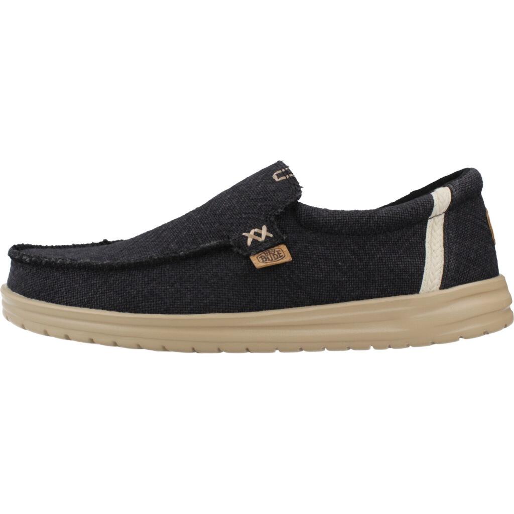 Zapatillas para Hombre Hey dude Mikka jute Negro 2/5