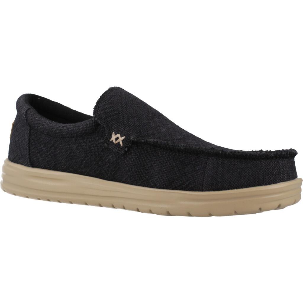 Zapatillas para Hombre Hey dude Mikka jute Negro 5/5