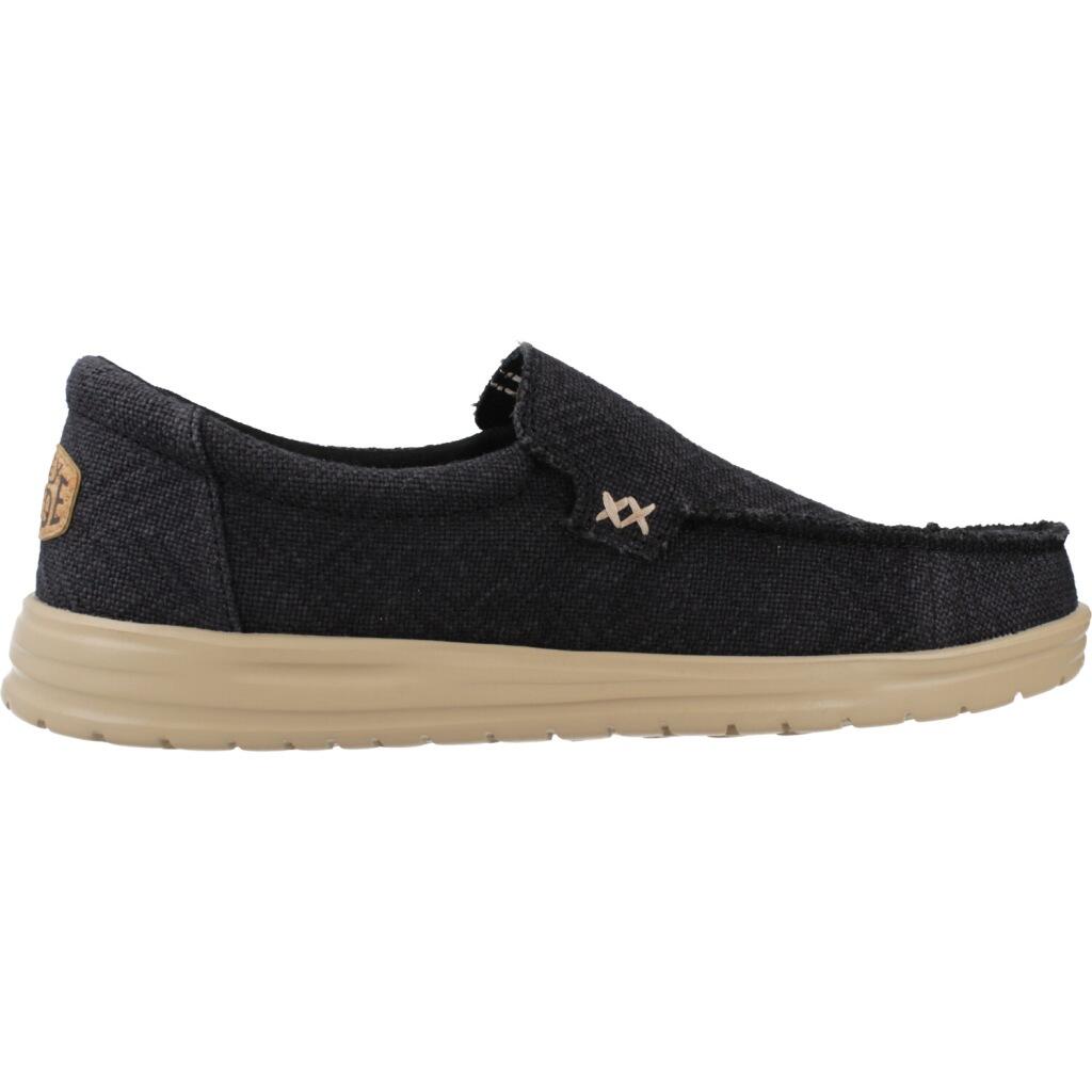 Zapatillas para Hombre Hey dude Mikka jute Negro 4/5