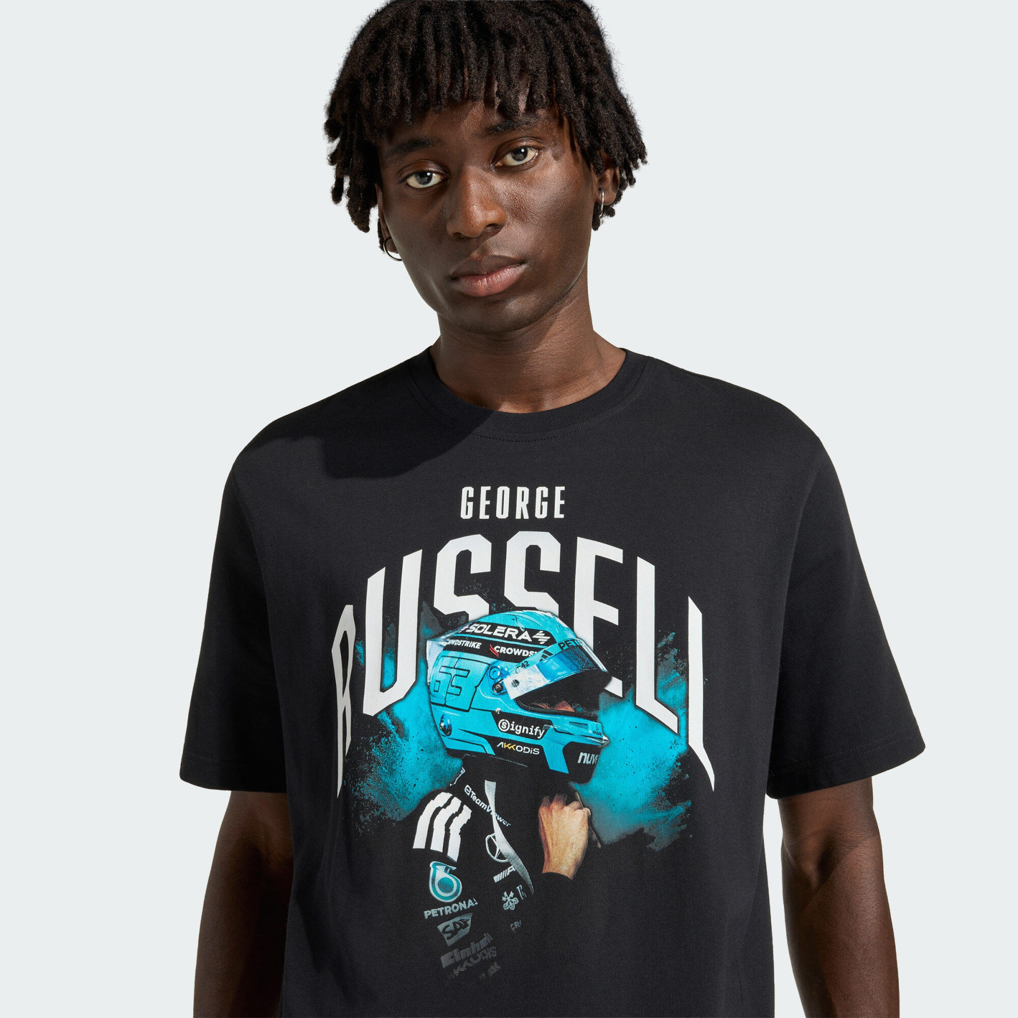 T-SHIRT GRAPHIQUE MERCEDES - AMG PETRONAS FORMULA 1 TEAM GEORGE RUSSELL 4/7