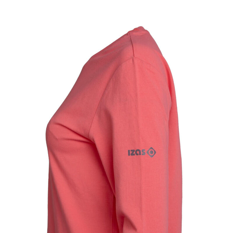 T-shirt à manches longues pour femmes BRIANES, col rond et style décontracté 4/4