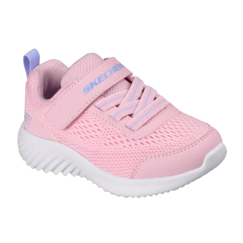 Zapatillas Deportivas Niñas Skechers Bounder Free And Easy Rosa Ligeras 2/3