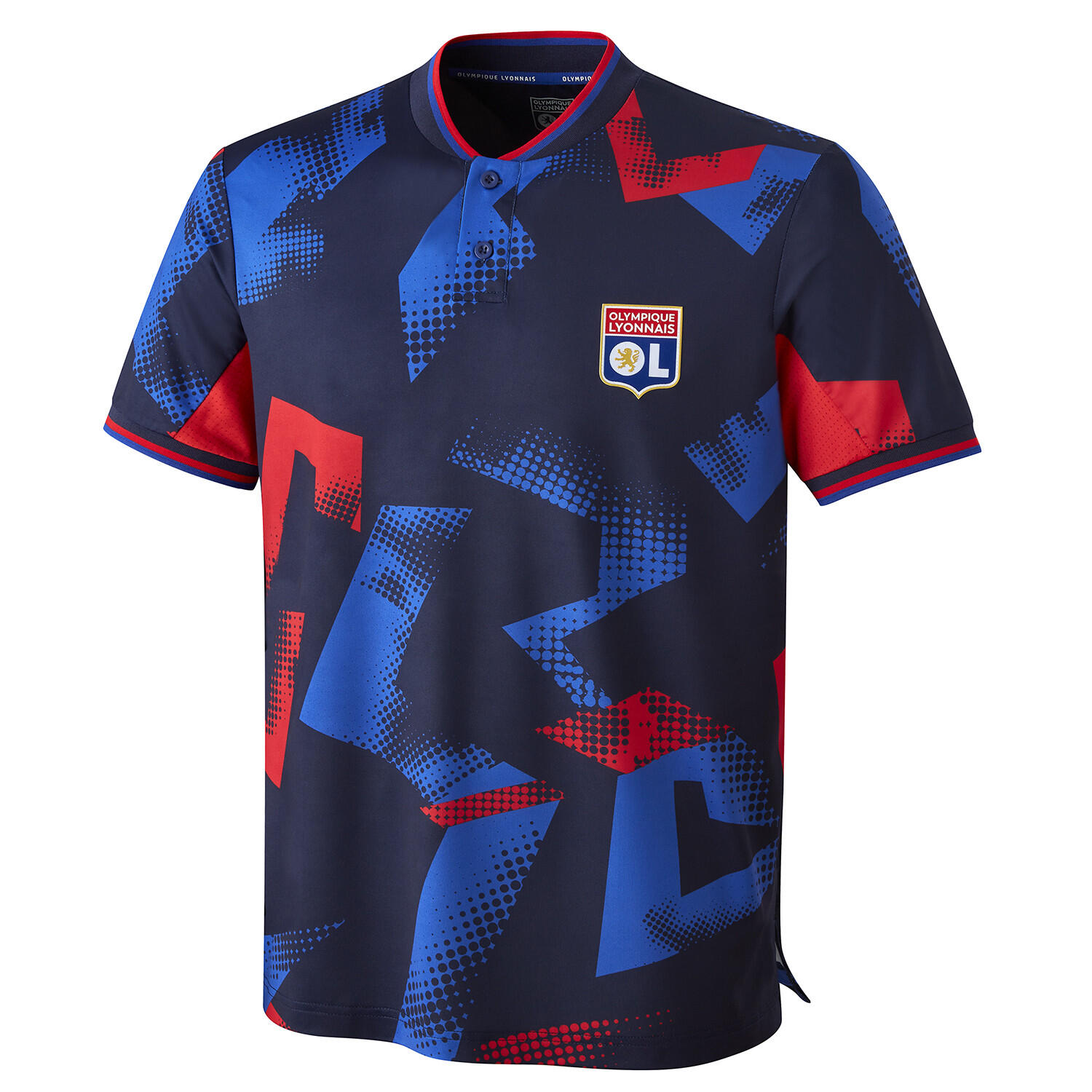 Polo Entraînement Fusion Bleu Marine Homme 2/5