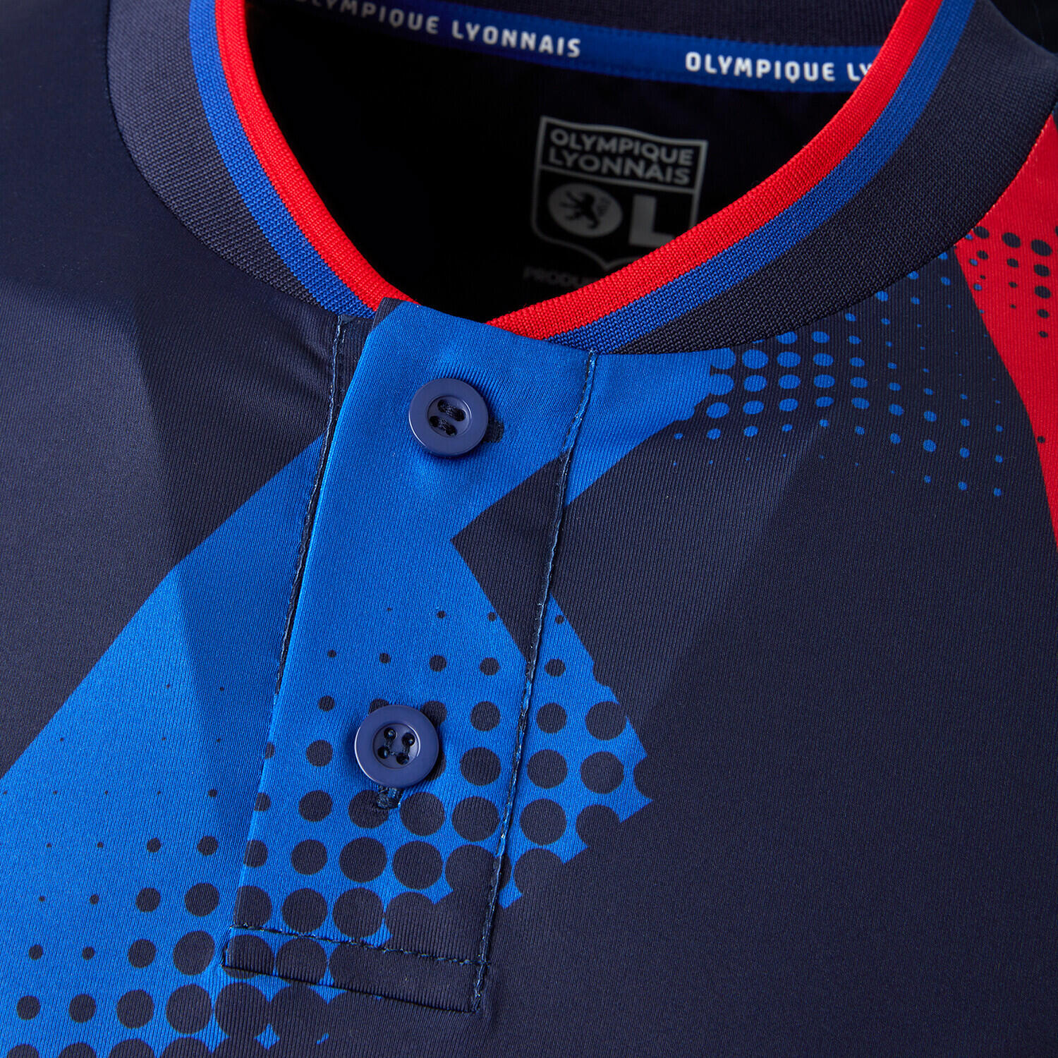Polo Entraînement Fusion Bleu Marine Homme 5/5