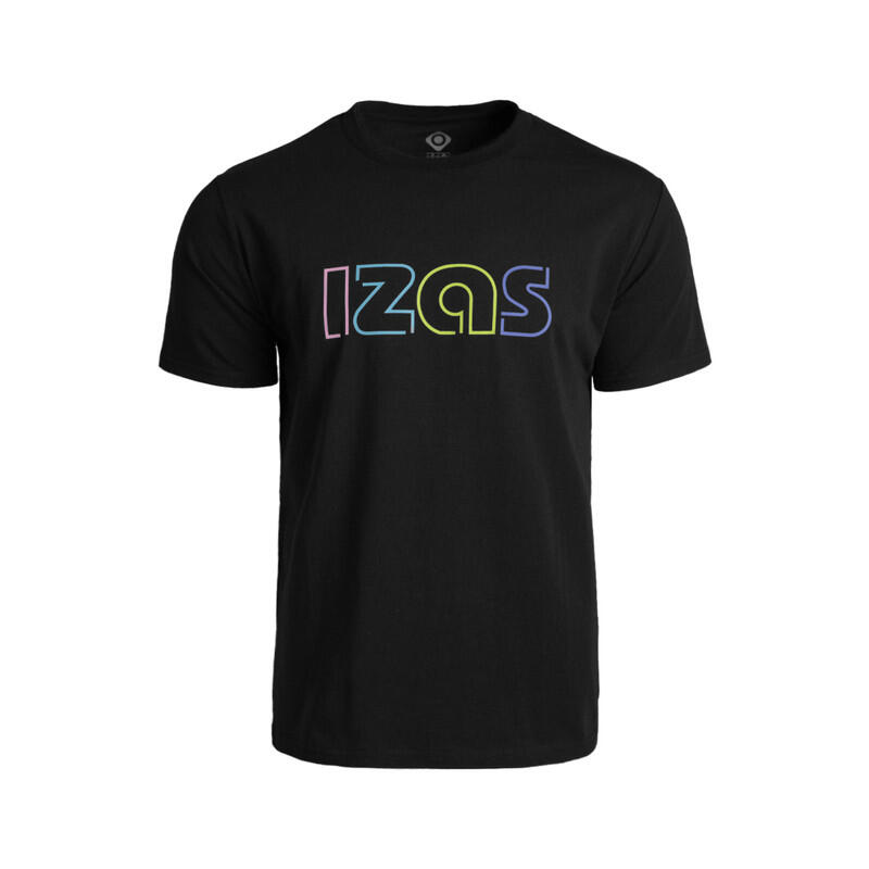 Izas - T-shirt De Sport Basique Pour Homme Yale M - T-shirt Manches Courtes - Noir - Decathlon