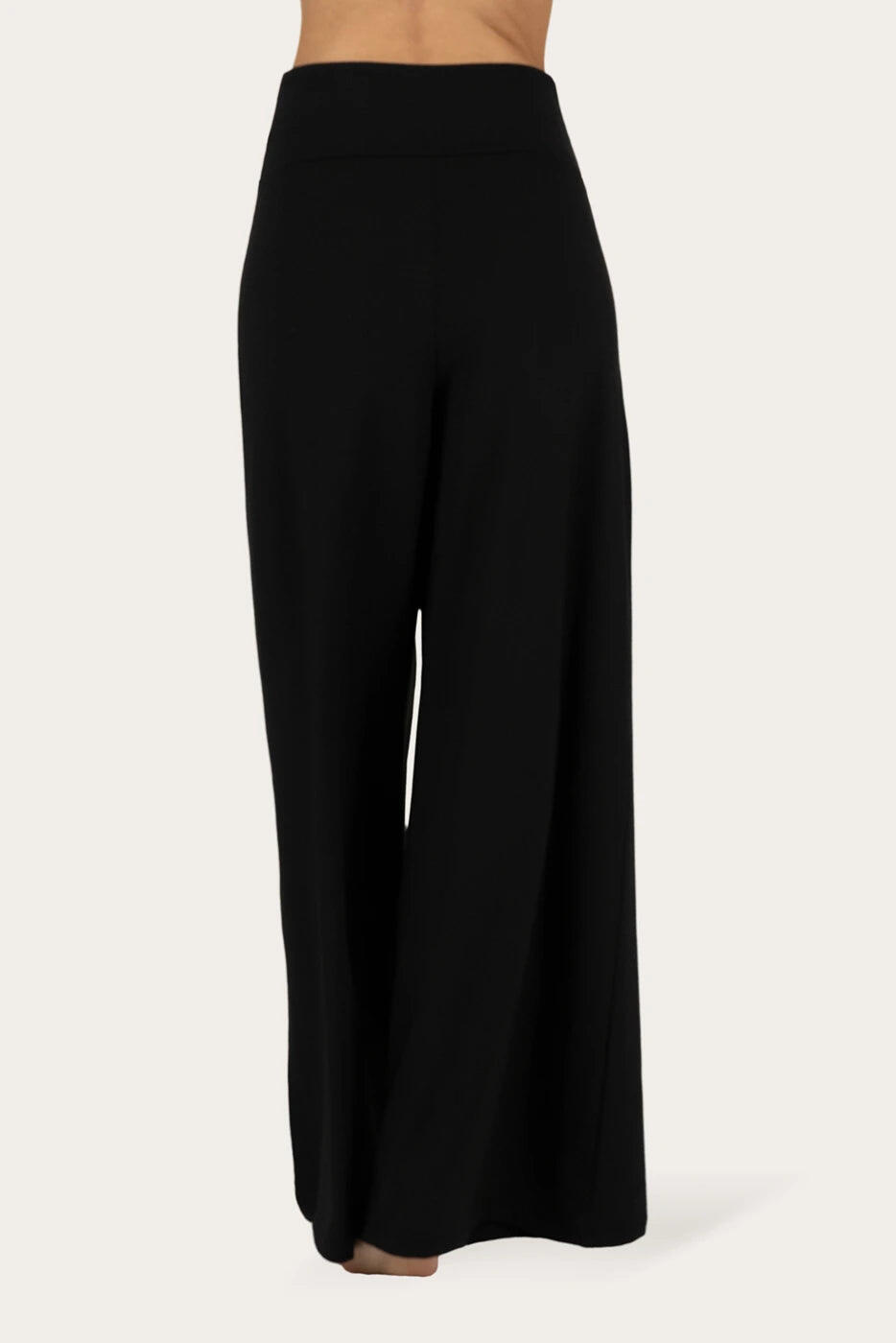 Pantalon de yoga et athleisure Nyx à coupe large – Noir Onyx 3/5