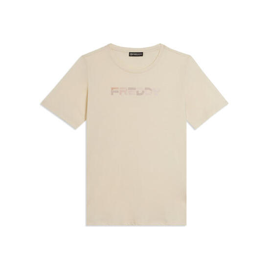T-shirt Manica Corta con Logo FREDDY Olografico