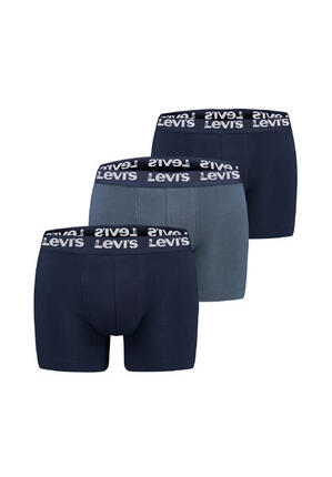 3 er Pack Herren Levis REPEAT LOGO BOXER Brief Boxershorts Unterwäsche Pants