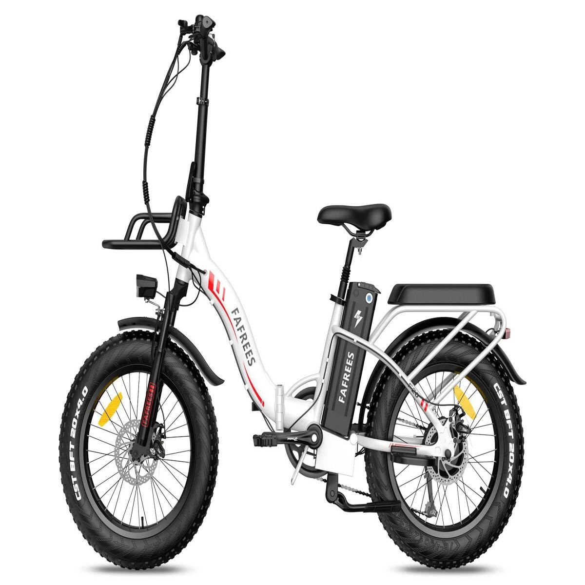 FAFREES F20 Max elektrische fiets 500W 1080Wh Wit 2/5