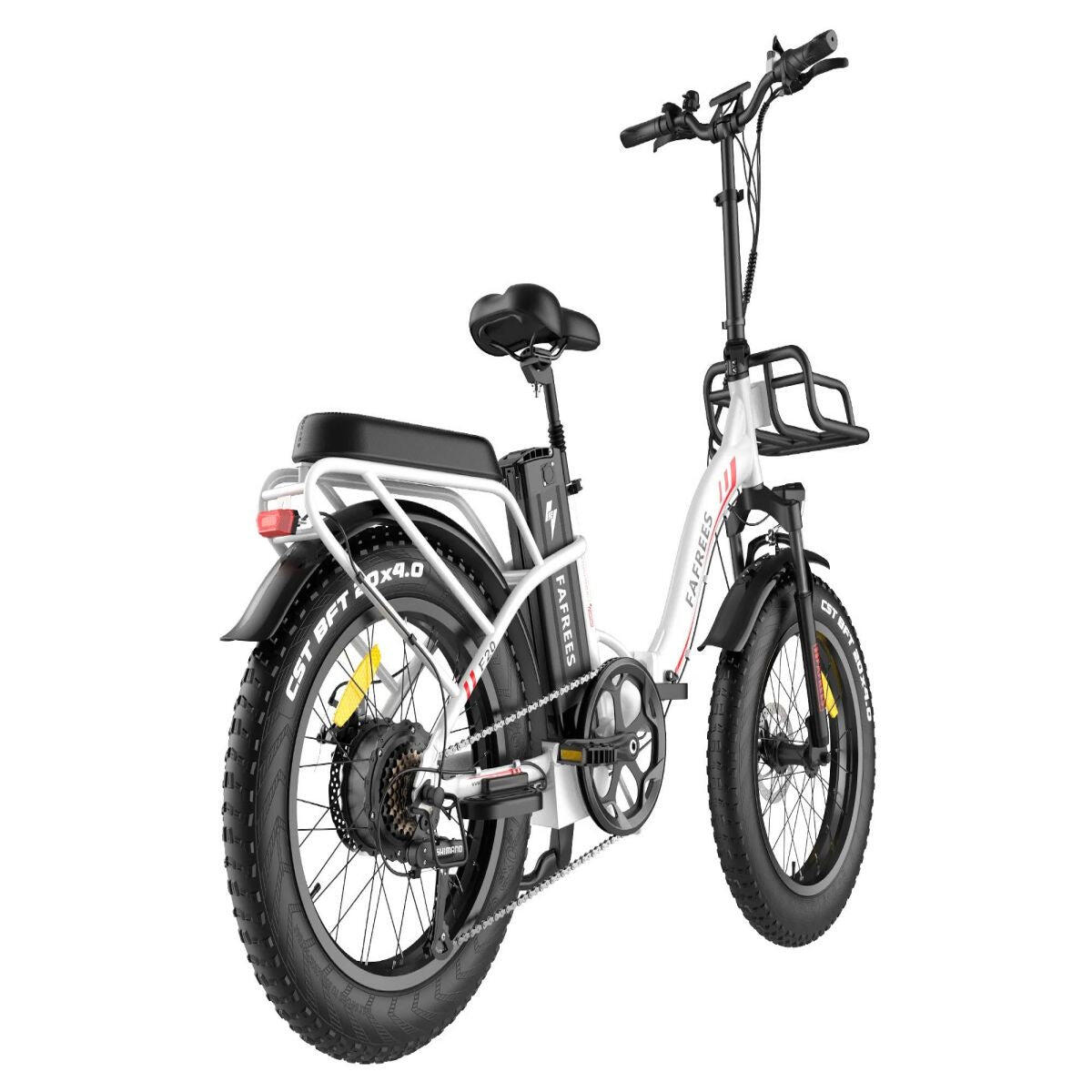 FAFREES F20 Max elektrische fiets 500W 1080Wh Wit 5/5