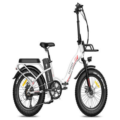 Fafrees f20 max elektrische fiets 500w, 1080wh schijfremmen grijs