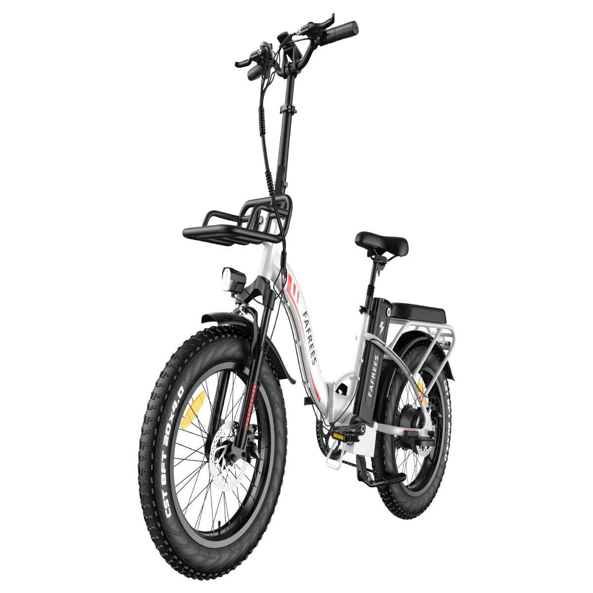 FAFREES F20 Max elektrische fiets 500W 1080Wh Wit 4/5