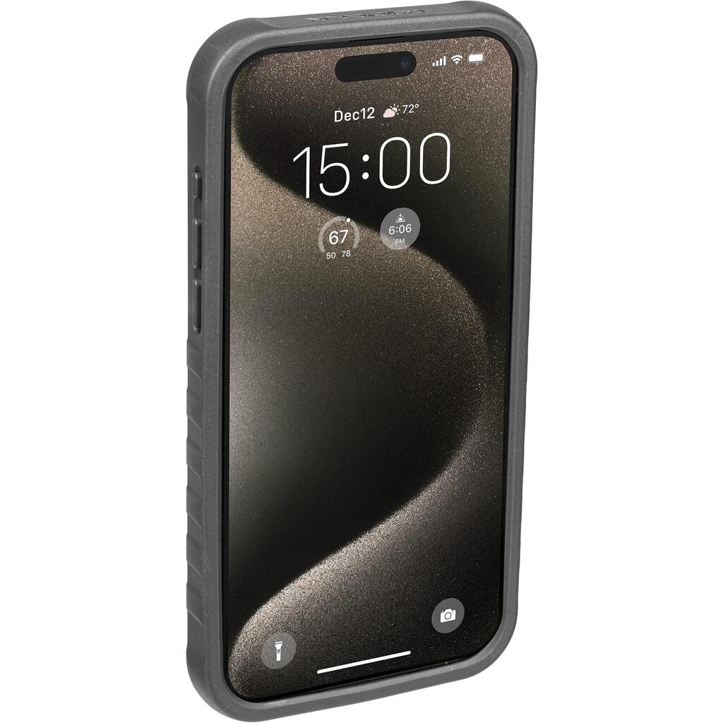 Topeak Ridecase — iPhone 15 Pro Max Bike Phone Case (mount excluded).