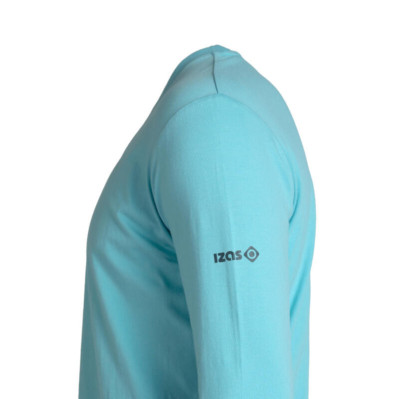 T-shirt à manches longues pour hommes BRIANES, col rond et style décontracté 4/4