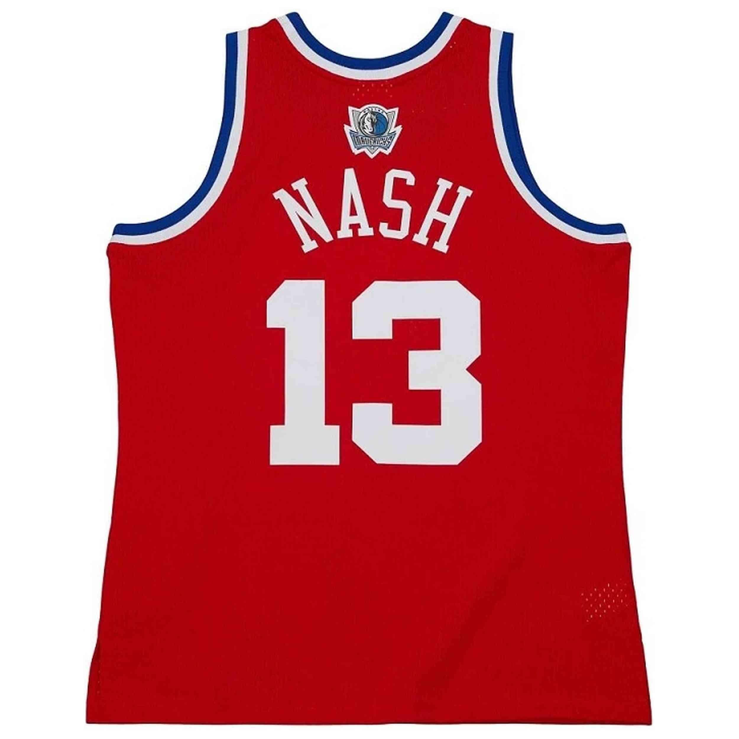 Camiseta de baloncesto Mitchell & ness modelo SMJY5298-ASW03SNARED para hombre 2/3