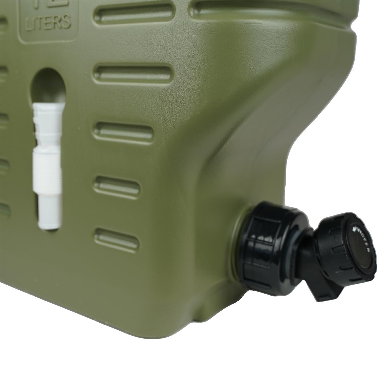 Tanica acqua 12L con rubinetto 5/6