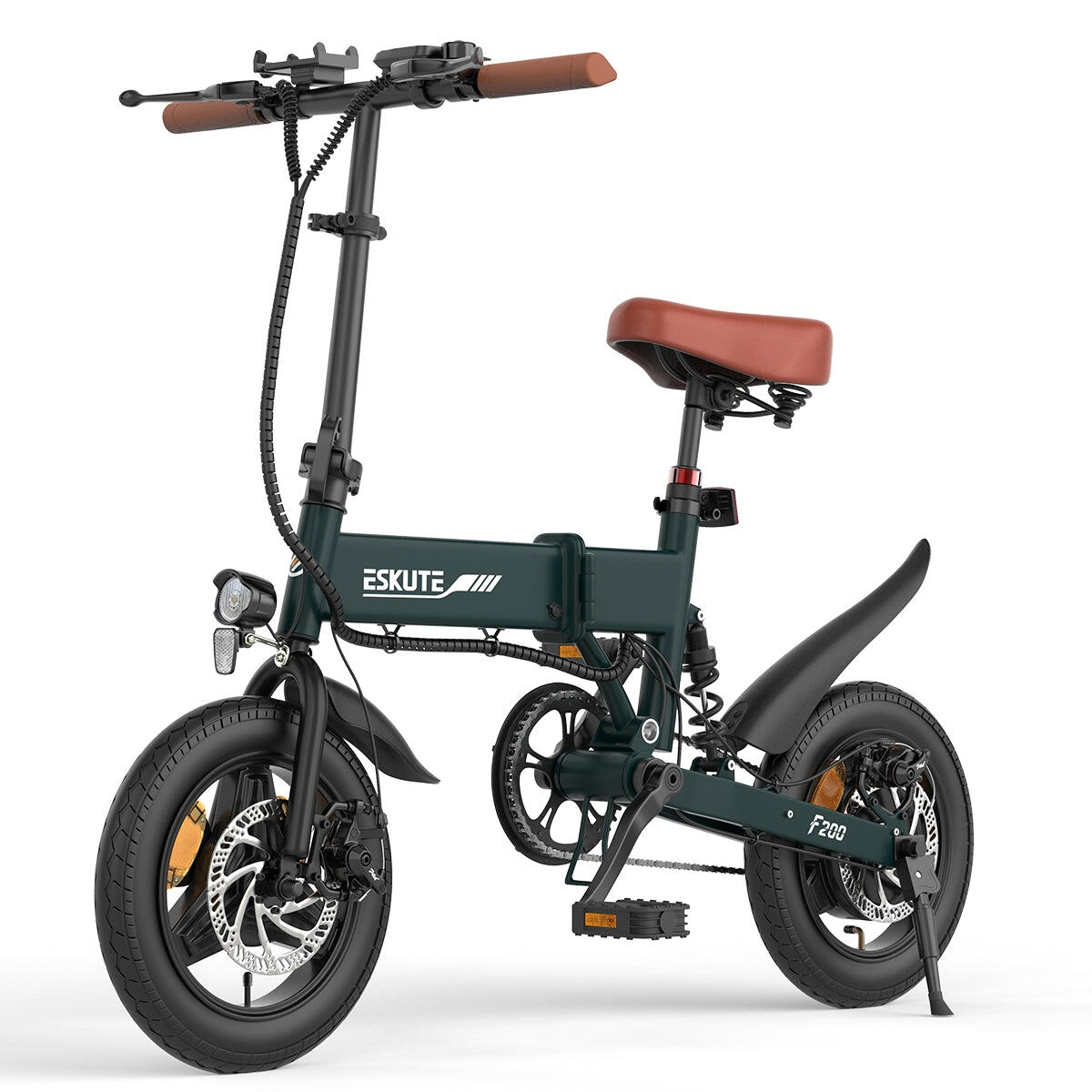 E-bike ESKUTE F200  250W 36V7.8Ah 14" Groen 2/5