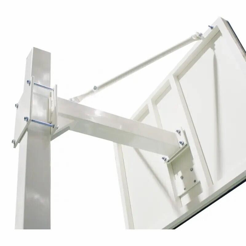 Lot de 2 paniers minibasket monotube trasportable 2 roues avec chariot - sans pl 2/5