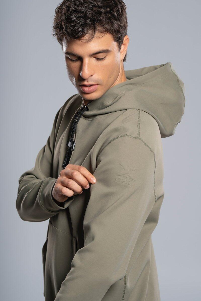 SUDADERA NOX T26HSUSTOG OLIVE GREEN M 3/5