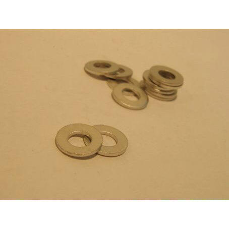 Bofix Abflussstopp Dichtung Ring Aluminium (12 Stück)