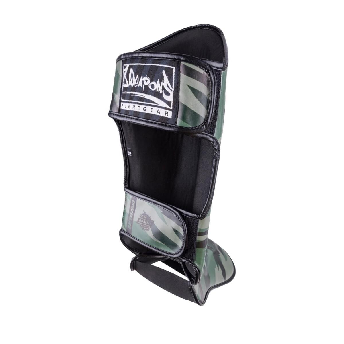 Schienbeinschoner 8 WEAPONS Unlimited 2.0 – Woodland Camo – L 5/7