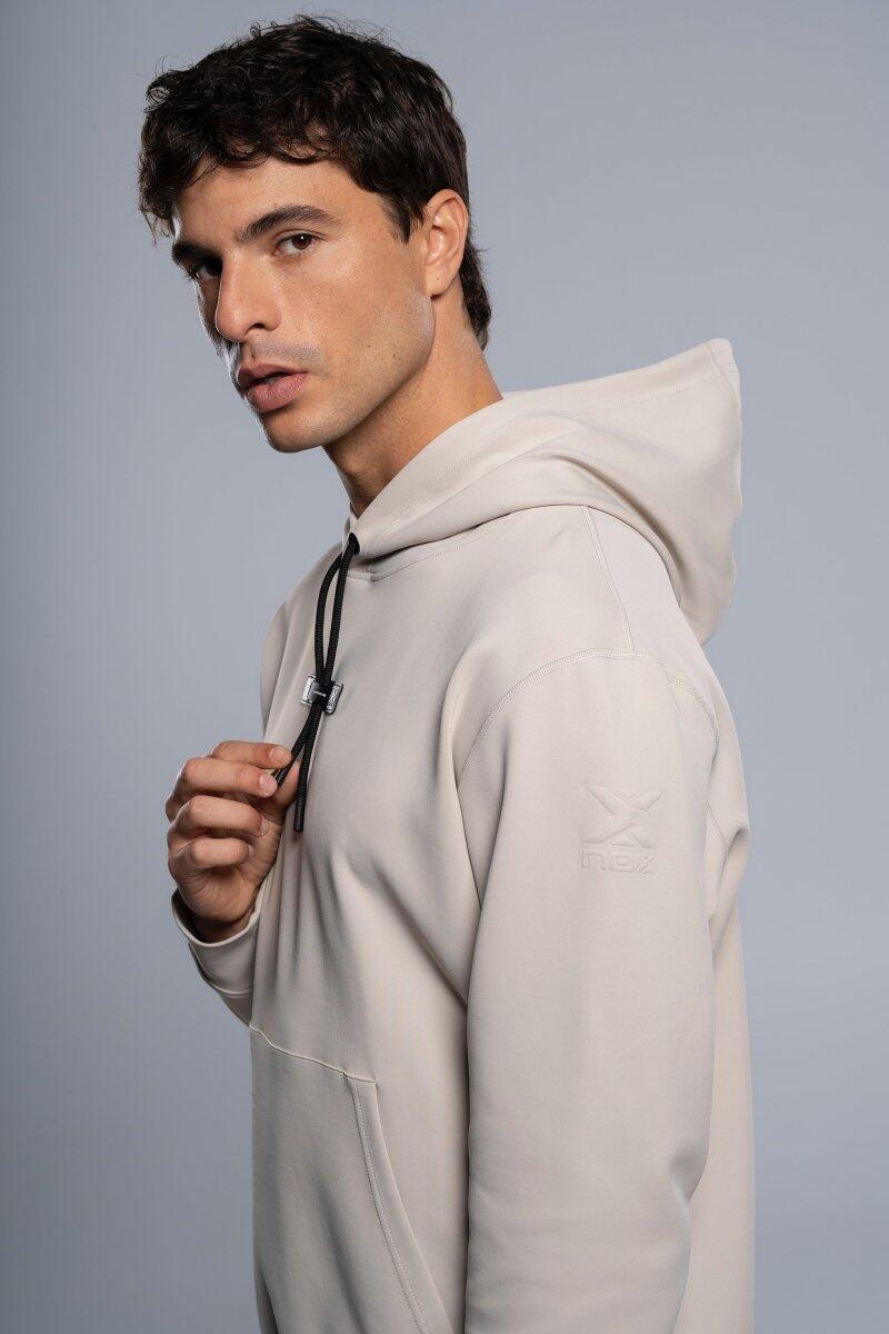 Sweater NOX Oat Cream voor heren 2/5