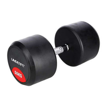 Hantla gumowana UNDERFIT do ćwiczeń siłowych fitness