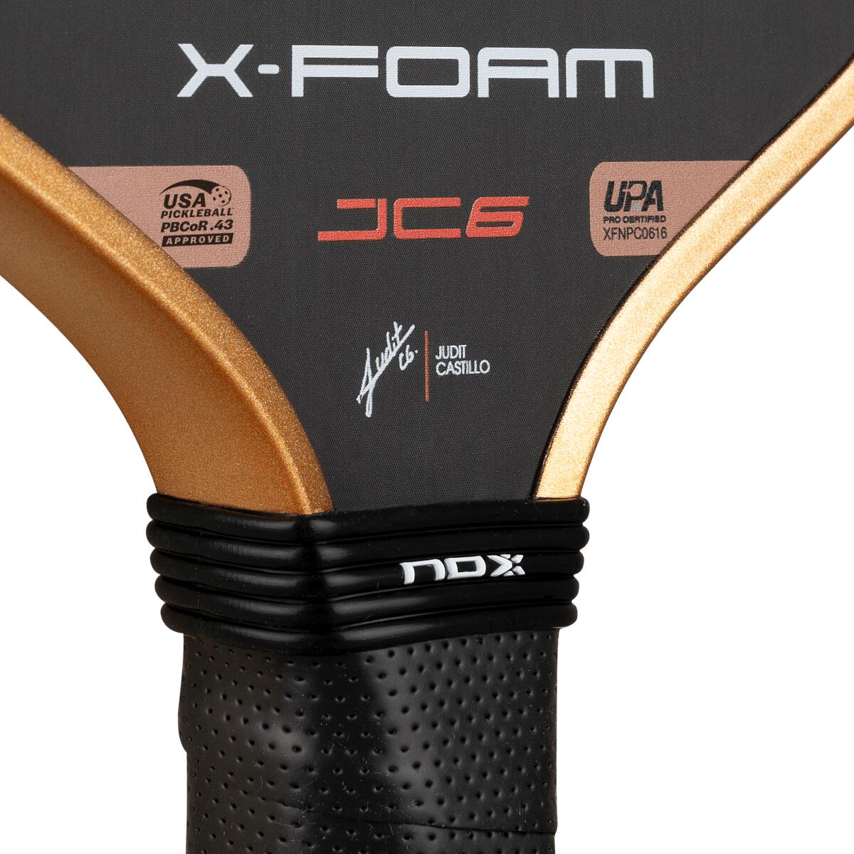X-FOAM JC6 16mm Raquete Pickleball 3/5