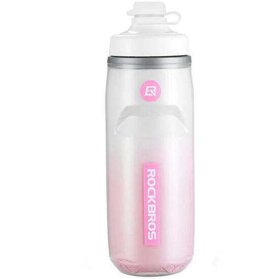 Bidon rowerowy termiczny z zatyczką Rockbros 620ml GR352