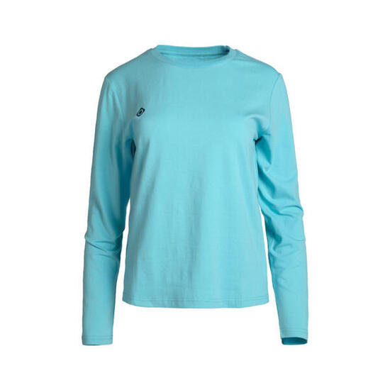 BRIANES Langarm-T-Shirt für Damen mit Rundhalsausschnitt und lässigem Design