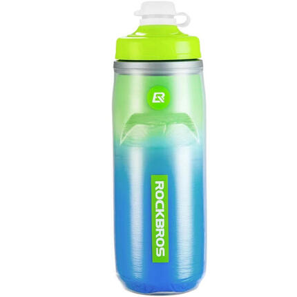 Bidon rowerowy termiczny z zatyczką Rockbros 620ml GR352