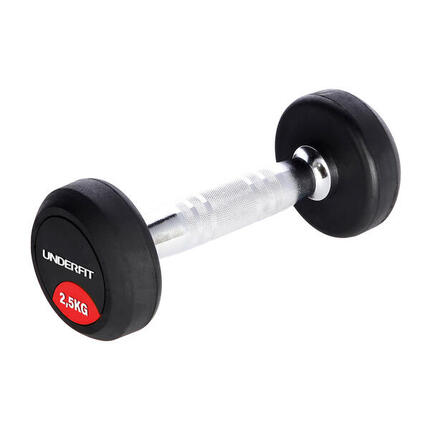 Hantla gumowana UNDERFIT do ćwiczeń siłowych fitness