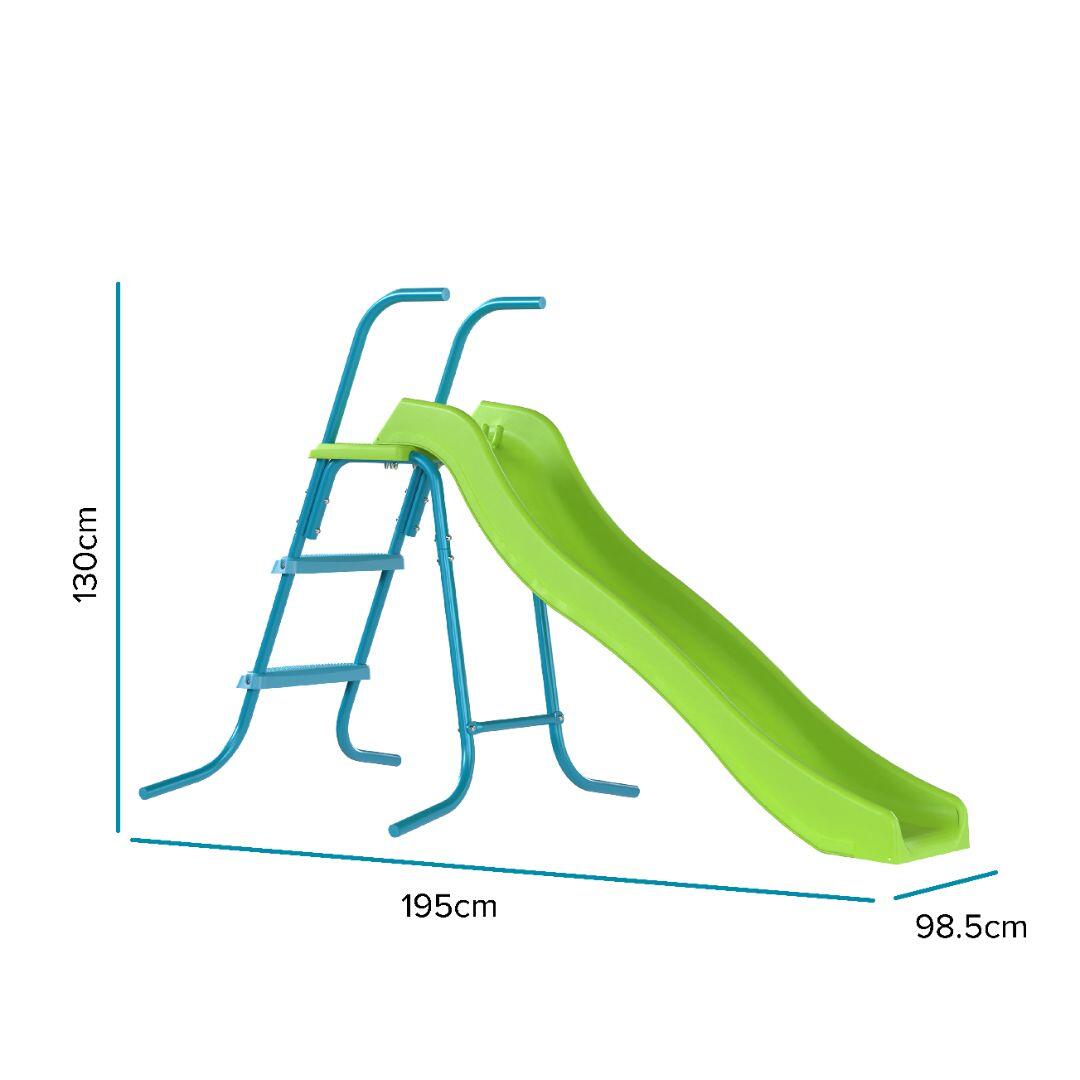 Toboggan 3 marches  métal 175 cm 5/5