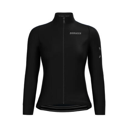 Veste Vélo Hiver Isolante Déperlante Femme - Tempest Eclipse Noir