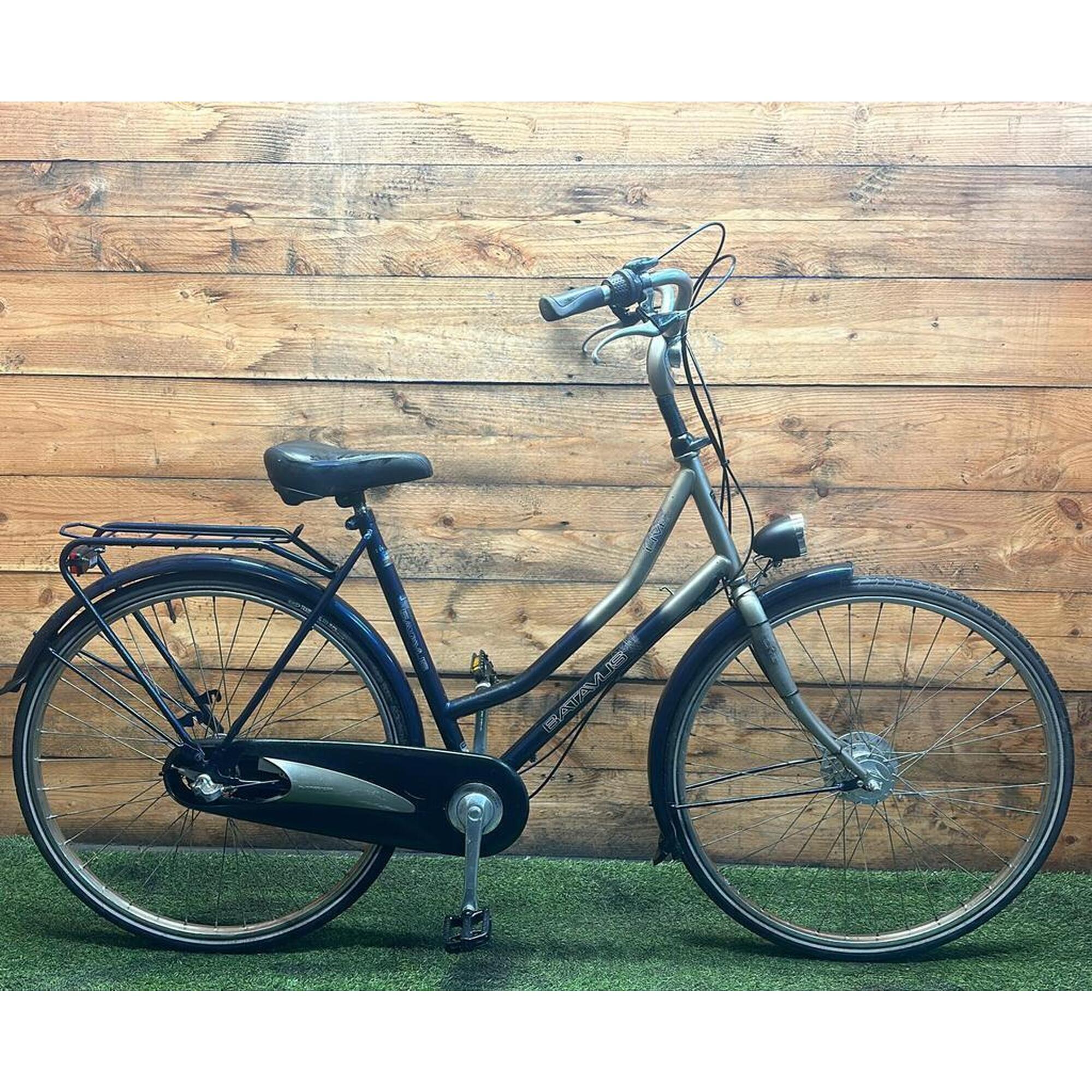 Batavus - Vélo D’occasion Batavus Live 3v 28inch 54cm - Vélo Ville - Noir - Decathlon