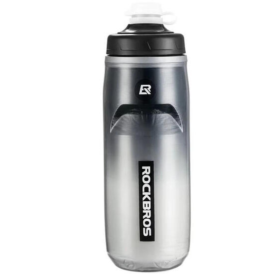 Bidon rowerowy termiczny z zatyczką Rockbros 620ml GR352