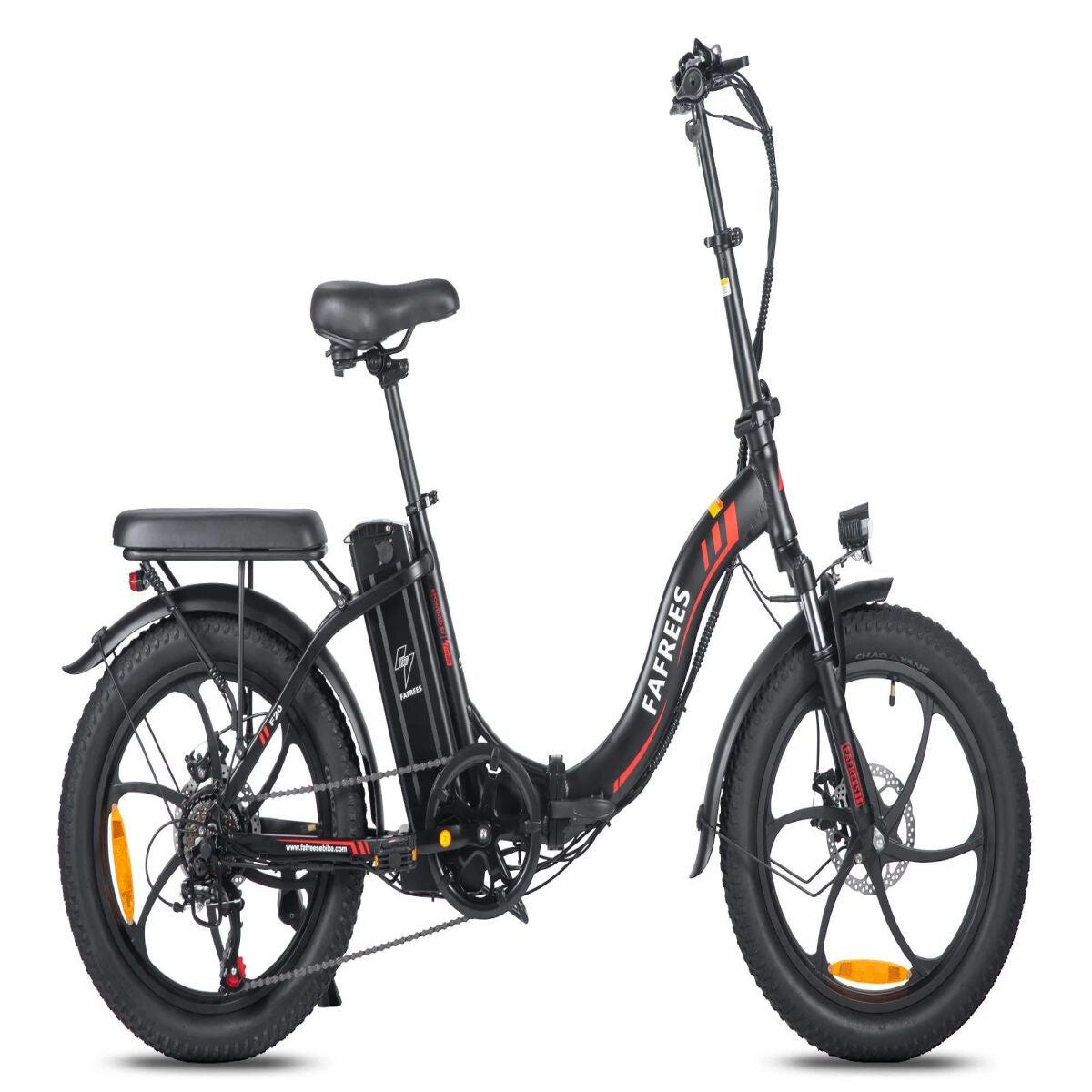 Bicicleta Elétrica FAFREES F20 250W 576WH Preta 3/5