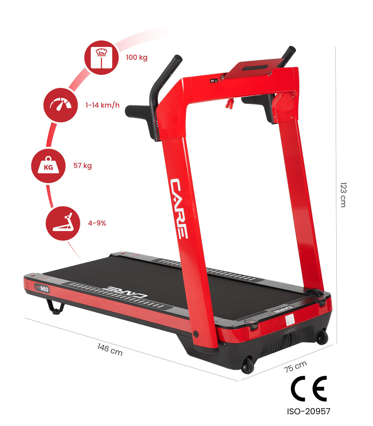 Connected loopband - 14km/u - CARE - CT-960 - KINOMAP 2/7