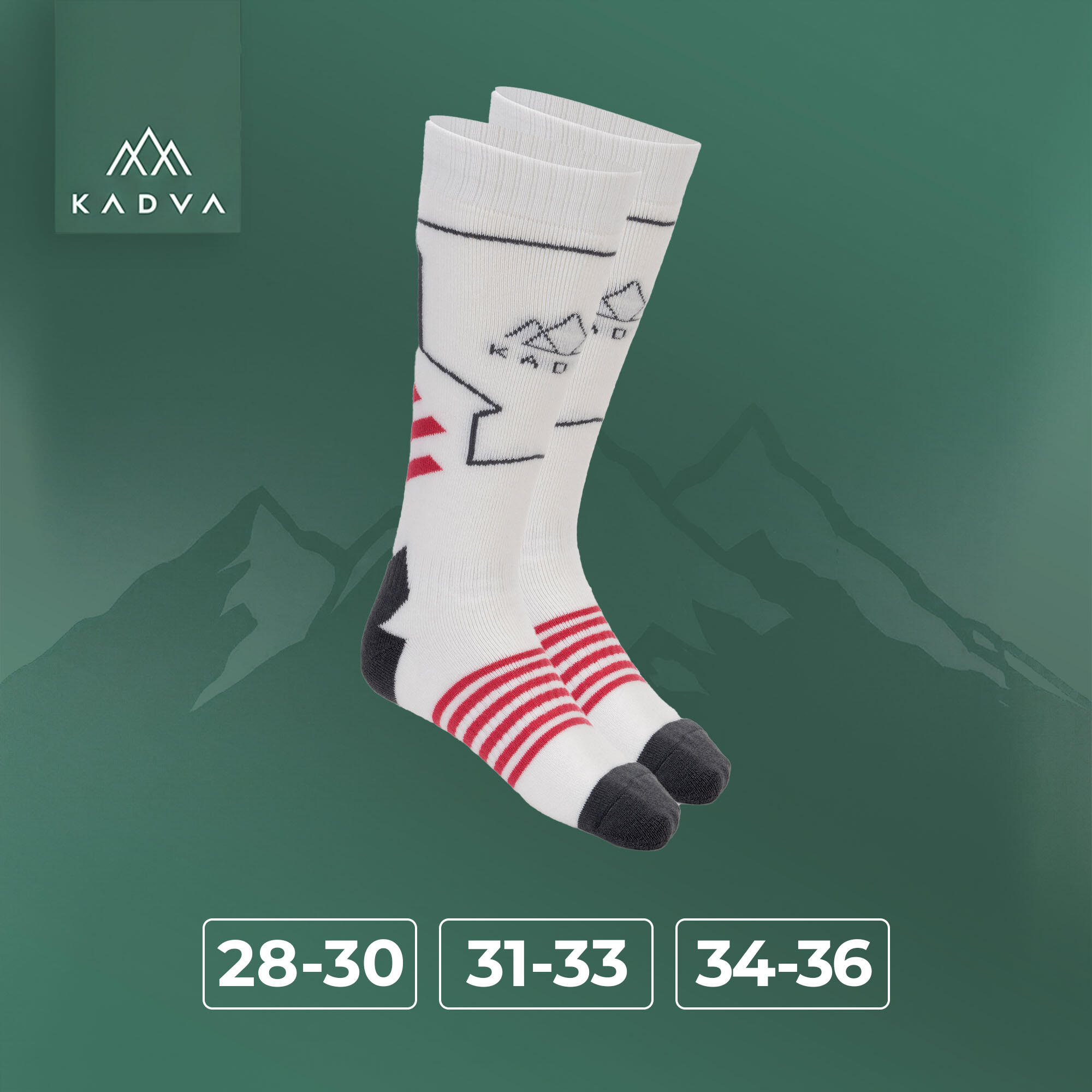Dames skisokken KADVA Skio W 2/6