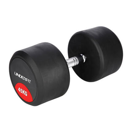 Hantla gumowana UNDERFIT do ćwiczeń siłowych fitness