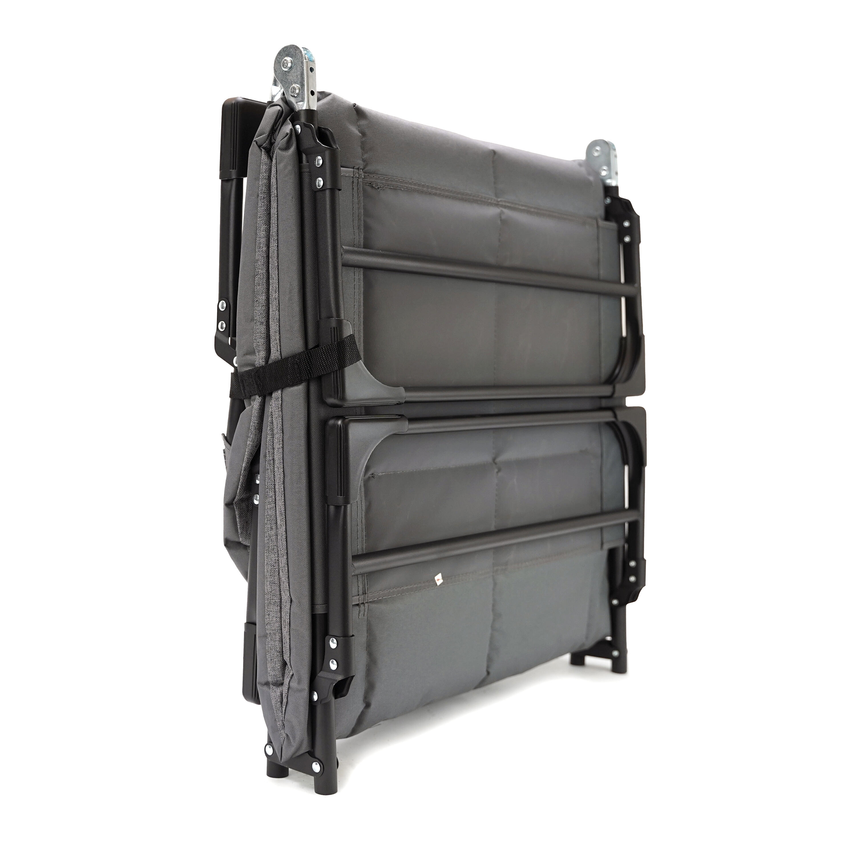 Lit de camp camping pliable réglable 195x65cm 3/7