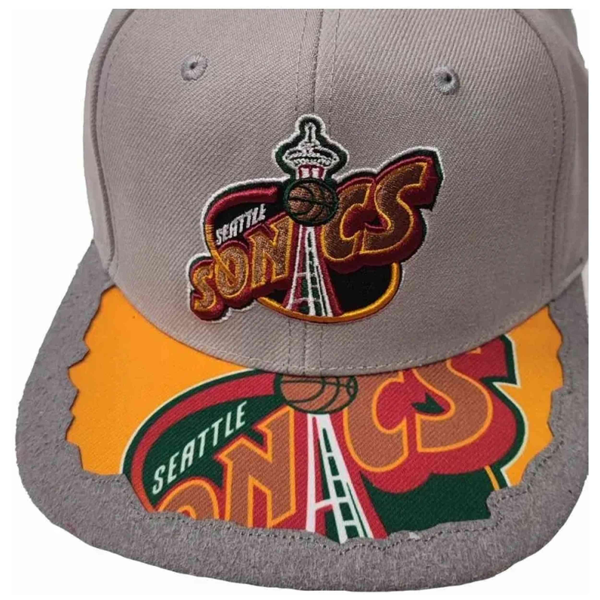 Gorra Mitchell & ness modelo HHSS5463-SSUYYPPPGREY para unisex 2/2
