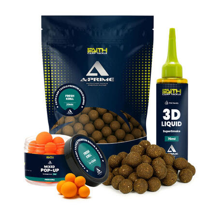A-Prime Boilie combi - Fresh Krill - kulki karpiowe
