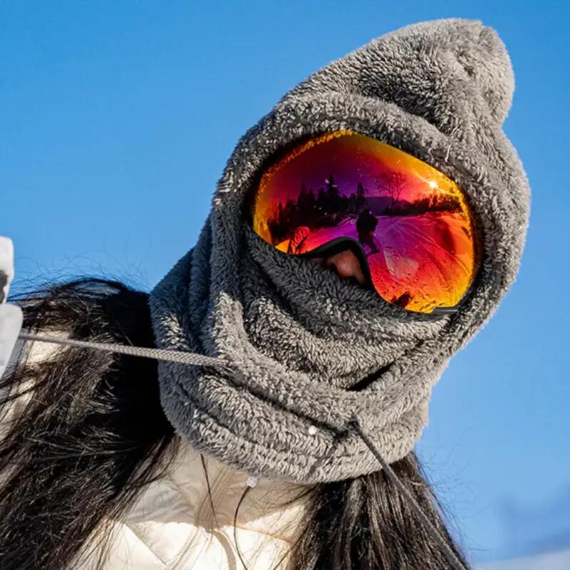 Kominiarka polarowa maska na twarz Qunature YP100 kaptur 6/7