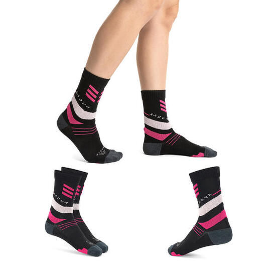 Chaussettes femme KADVA Stride Coolmax 2 paires